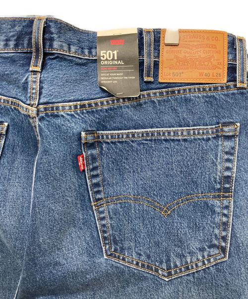 LEVI'S PReMIUM（リーバイス プレミアム）LEVI'S PReMIUM (リーバイス プレミアム) JOURNAL STANDARD relume (ジャーナルスタンダード レリューム) 別注501ペイント加工デニムパンツ インディゴ サイズ:W40　L26の古着・服飾アイテム