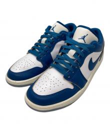 NIKE（ナイキ）の古着「Air Jordan 1 Low SE Industrial Blue」｜ブルー×ホワイト