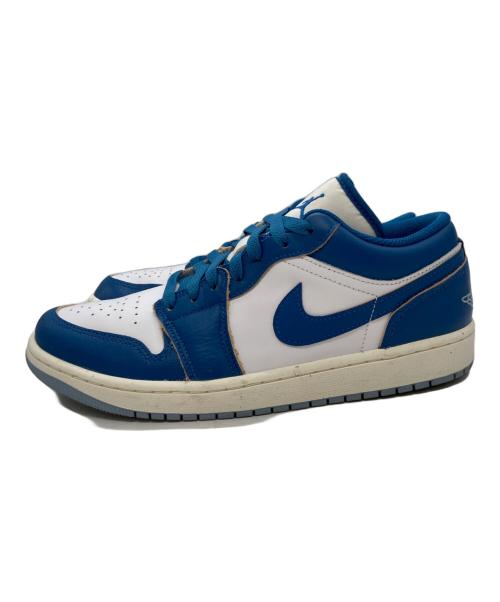NIKE（ナイキ）NIKE (ナイキ) Air Jordan 1 Low SE Industrial Blue ブルー×ホワイト サイズ:US9.5の古着・服飾アイテム