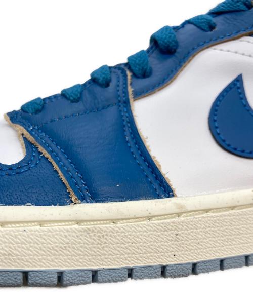NIKE（ナイキ）NIKE (ナイキ) Air Jordan 1 Low SE Industrial Blue ブルー×ホワイト サイズ:US9.5の古着・服飾アイテム