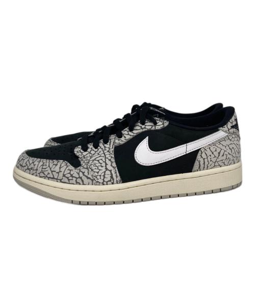 NIKE（ナイキ）NIKE (ナイキ) Air Jordan 1 Retro Low OG Black Cement ブラック×グレー サイズ:US9.5の古着・服飾アイテム
