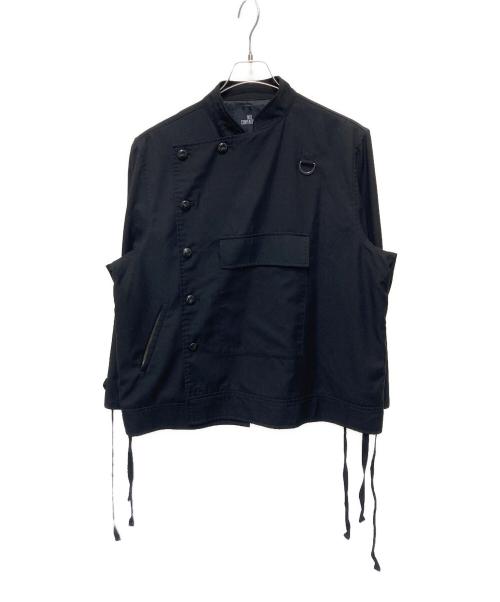 NOT CONVENTIONAL（ノットコンベンショナル）NOT CONVENTIONAL (ノットコンベンショナル) デザインジャケット ブラック サイズ:FREEの古着・服飾アイテム