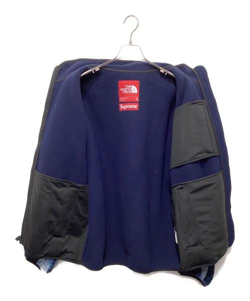 SUPREME（シュプリーム）SUPREME THE NORTH FACE Bleached Denim Print Fleece Jacket Supreme／シュプリーム × ザ・ノース・フェイス ブリーチド デニム プリント フリース ジャケット サイズ:XLの古着・服飾アイテム