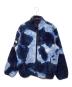 SUPREME（シュプリーム）の古着「Bleached Denim Print Fleece Jacket Supreme／シュプリーム × ザ・ノース・フェイス ブリーチド デニム プリント フリース ジャケット」｜ネイビー