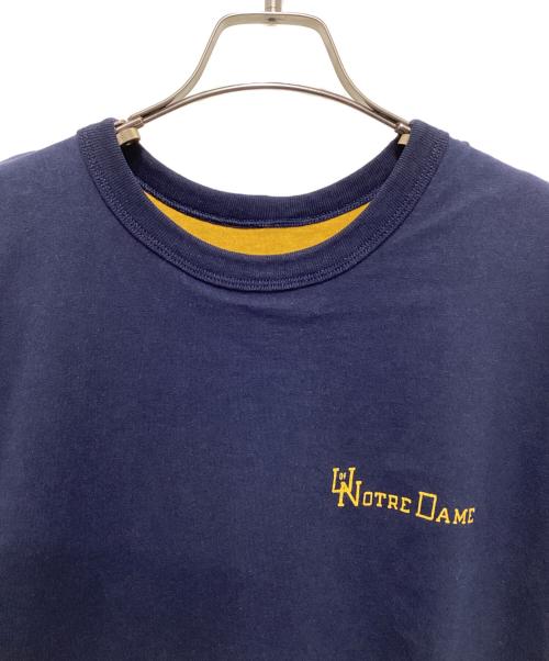 Champion（チャンピオン）Champion (チャンピオン) 80's リバーシブルTシャツ ネイビー×イエロー サイズ:XLの古着・服飾アイテム