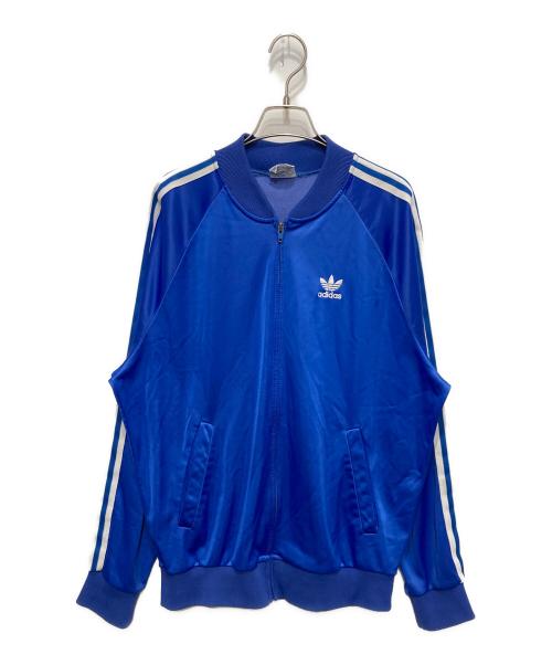 adidas（アディダス）adidas (アディダス) 80'sATPトラックジャケット ブルー サイズ:Lの古着・服飾アイテム