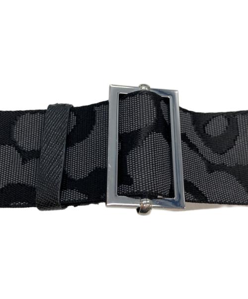 marimekko（マリメッコ）marimekko (マリメッコ) Carry All Unikko ショルダーバッグ ネイビーの古着・服飾アイテム