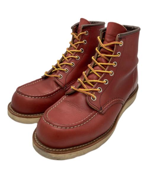 RED WING（レッドウィング）RED WING (レッドウィング) 6インチ クラシックモック ブラウン(オロラセット) サイズ:US8Eの古着・服飾アイテム