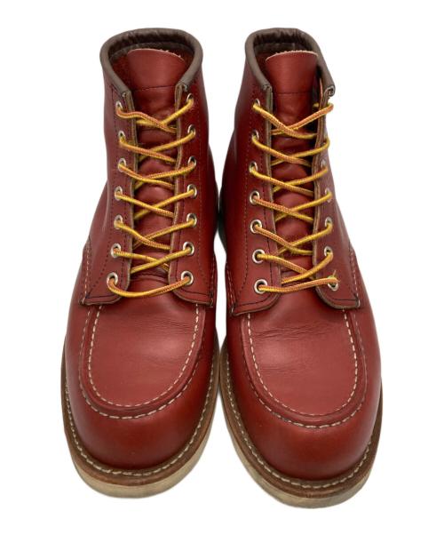 RED WING（レッドウィング）RED WING (レッドウィング) 6インチ クラシックモック ブラウン(オロラセット) サイズ:US8Eの古着・服飾アイテム