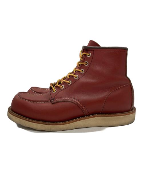 RED WING（レッドウィング）RED WING (レッドウィング) 6インチ クラシックモック ブラウン(オロラセット) サイズ:US8Eの古着・服飾アイテム