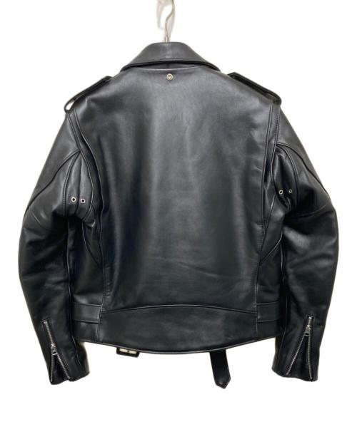 Schott（ショット）Schott (ショット) 618 RIDERS/レザーライダースジャケット ブラック サイズ:US42の古着・服飾アイテム