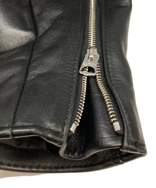 Schott（ショット）Schott (ショット) 618 RIDERS/レザーライダースジャケット ブラック サイズ:US42の古着・服飾アイテム