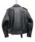 Schott (ショット) 618 RIDERS/レザーライダースジャケット ブラック サイズ:US42：50000円