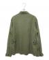 REMI RELIEF (レミレリーフ) BEAMS PLUS (ビームスプラス) 別注ミリタリーシャツ カーキ サイズ:L：5000円