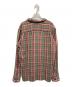 RRL (ダブルアールエル) チェックツイルキャンプシャツ グリーン サイズ:M：15000円