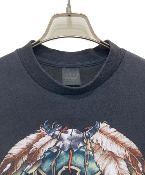 3D EM BLEM（3dエンブレム）3D EM BLEM (3dエンブレム) 90’sプリントTシャツ ブラック サイズ:Ⅼの古着・服飾アイテム
