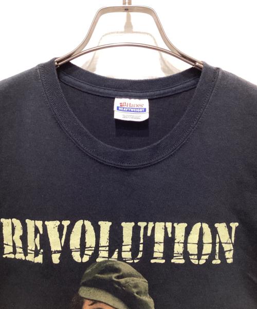 Hanes（ヘインズ）Hanes (ヘインズ) アーティストプリントTシャツ ブラック サイズ:Ｌの古着・服飾アイテム