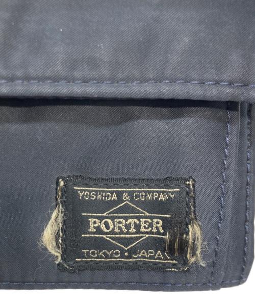 HEAD PORTER（ヘッドポーター）HEAD PORTER (ヘッドポーター) タンカー3つ折り財布 ネイビーの古着・服飾アイテム