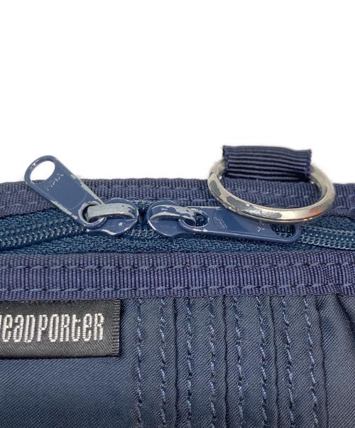 HEAD PORTER（ヘッドポーター）HEAD PORTER (ヘッドポーター) タンカー3つ折り財布 ネイビーの古着・服飾アイテム