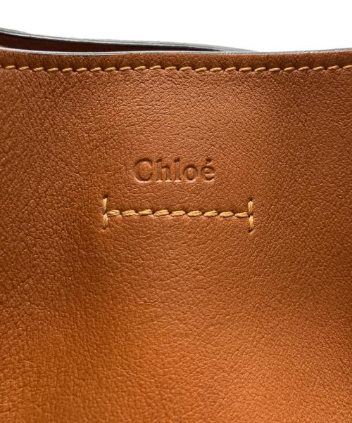 Chloe（クロエ）Chloe (クロエ) Milo/マイロトートバッグ ブラウンの古着・服飾アイテム