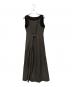 L'Or（ロル）の古着「Contrast Flare Dress」｜グレー