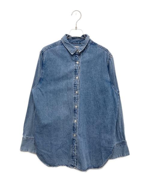 IENA（イエナ）IENA (イエナ) デニムBASICシャツ インディゴ サイズ:38の古着・服飾アイテム