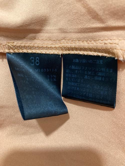 masaco teranishi（マサコテラニシ）MASACO TERANISHI (マサコテラニシ) ノースリーブワンピース オレンジ サイズ:38の古着・服飾アイテム