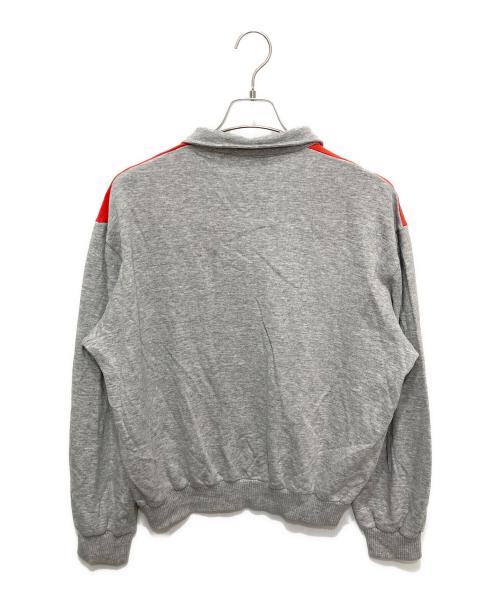 adidas（アディダス）adidas (アディダス) 70’sポロスウェット グレー サイズ:不明の古着・服飾アイテム
