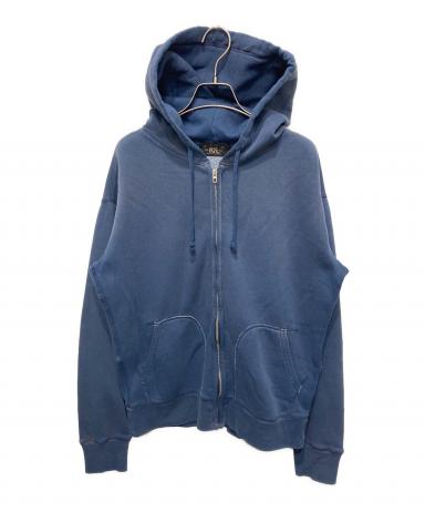 中古・古着通販】RRL (ダブルアールエル) USED加工 ジップ フーディ