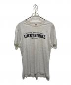 LUCKY STRIKEラッキーストライク）の古着「90's Tシャツ」｜グレー