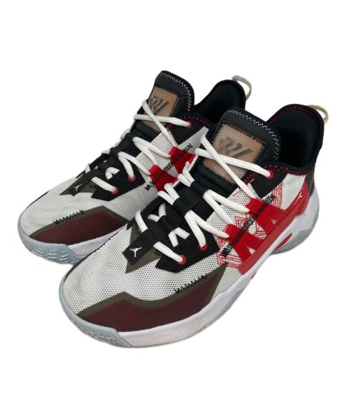 NIKE（ナイキ）NIKE (ナイキ) JORDAN WESTBROOK ONE TAKE II ホワイト×レッド サイズ:US8の古着・服飾アイテム