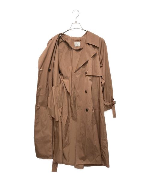 Demi-Luxe Beams（デミルクス ビームス）Demi-Luxe Beams (デミルクス ビームス) ライト トレンチコート ブラウン サイズ:38の古着・服飾アイテム