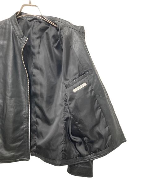 JOURNAL STANDARD（ジャーナルスタンダード）JOURNAL STANDARD (ジャーナルスタンダード) ラムレザーレザーライダースジャケット ブラック サイズ:Sの古着・服飾アイテム