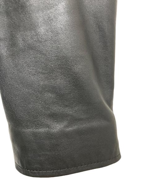 JOURNAL STANDARD（ジャーナルスタンダード）JOURNAL STANDARD (ジャーナルスタンダード) ラムレザーレザーライダースジャケット ブラック サイズ:Sの古着・服飾アイテム