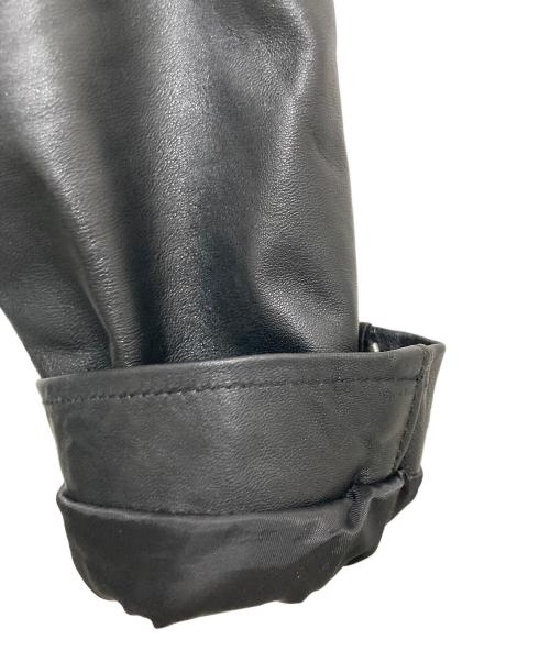 JOURNAL STANDARD（ジャーナルスタンダード）JOURNAL STANDARD (ジャーナルスタンダード) ラムレザーレザーライダースジャケット ブラック サイズ:Sの古着・服飾アイテム