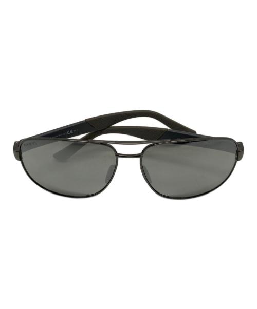GUCCI（グッチ）GUCCI (グッチ) 2ブリッジサングラス グレー サイズ:63□14-135の古着・服飾アイテム