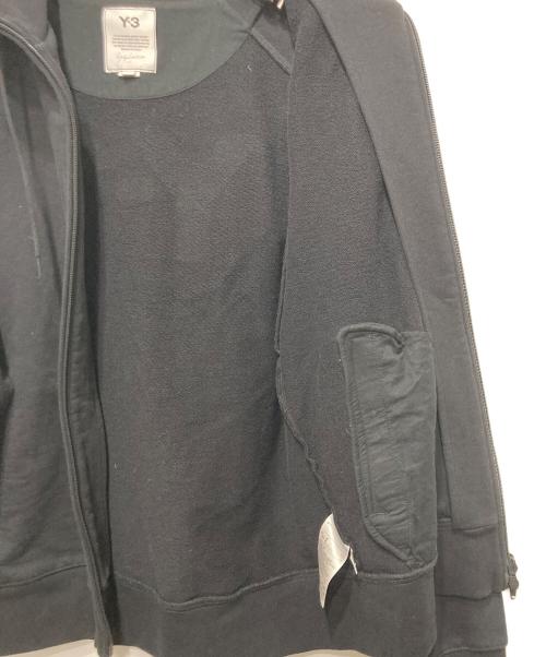 Y-3（ワイスリー）Y-3 (ワイスリー) M クラシック バックロゴ フルジップ フーディー ブラック サイズ:Mの古着・服飾アイテム