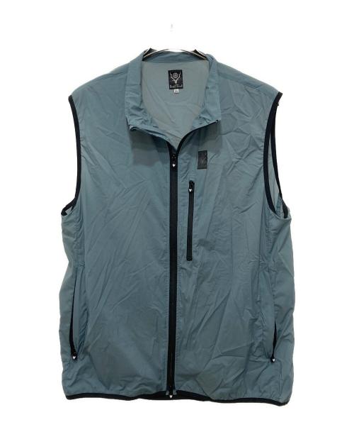 South2 West8（サウスツー ウエストエイト）south2 west8 (サウスツー ウエストエイト) Packable Vest グリーン サイズ:XLの古着・服飾アイテム