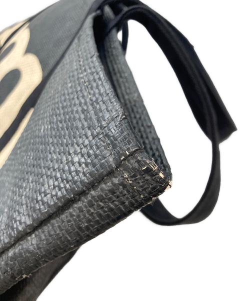 SUPREME（シュプリーム）Supreme (シュプリーム) Raffia Tote Bag ブラックの古着・服飾アイテム