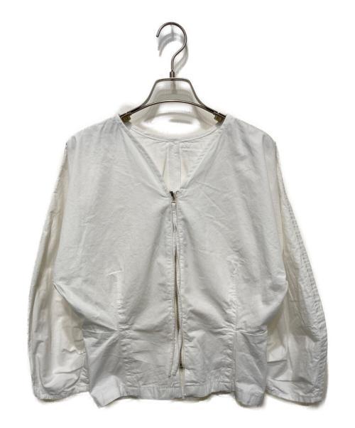 Adam et Rope（アダム エ ロペ）Adam et Rope (アダム エ ロペ) コットンブラウス ホワイト サイズ:FREEの古着・服飾アイテム