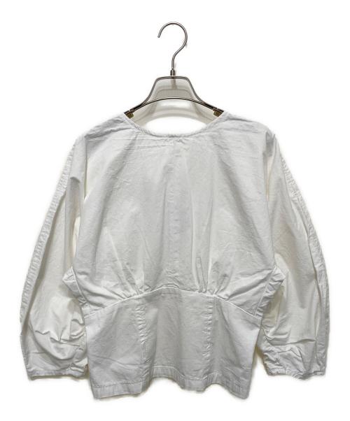 Adam et Rope（アダム エ ロペ）Adam et Rope (アダム エ ロペ) コットンブラウス ホワイト サイズ:FREEの古着・服飾アイテム