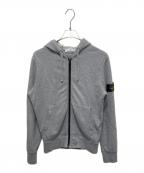 STONE ISLANDストーンアイランド）の古着「ワッペン付きジップアップパーカー」｜グレー