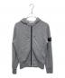 STONE ISLAND（ストーンアイランド）の古着「ワッペン付きジップアップパーカー」｜グレー