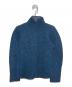 me ISSEY MIYAKE (ミーイッセイ ミヤケ) ハイネックプリーツカットソー ブルー×ブラック サイズ:FREE：15000円