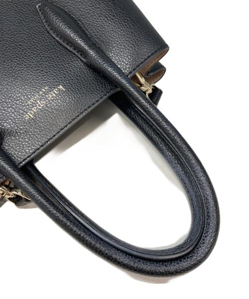 Kate Spade（ケイトスペード）Kate Spade (ケイトスペード) エヴァスモールサッチェル ブラックの古着・服飾アイテム