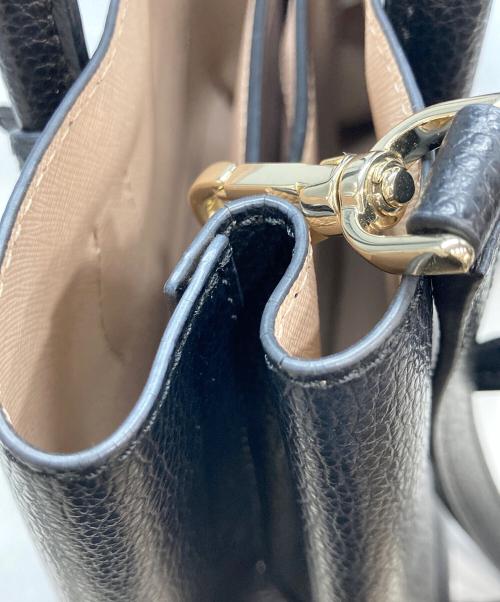 Kate Spade（ケイトスペード）Kate Spade (ケイトスペード) エヴァスモールサッチェル ブラックの古着・服飾アイテム