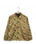stussy（ステューシー）の古着「Paisley Coach JACKET」｜イエロー