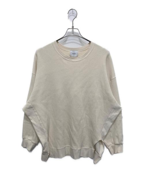 santaku（サンタク）Santaku (サンタク) サーマルカットソー アイボリー サイズ:Ⅼの古着・服飾アイテム