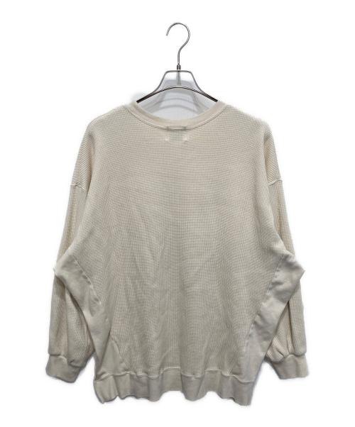 santaku（サンタク）Santaku (サンタク) サーマルカットソー アイボリー サイズ:Ⅼの古着・服飾アイテム