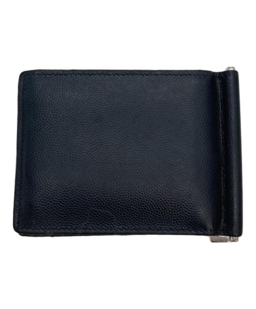 Saint Laurent Paris（サンローランパリ）Saint Laurent Paris (サンローランパリ) 2つ折り財布 ブラックの古着・服飾アイテム
